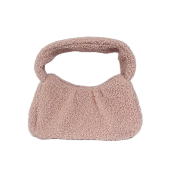 Пушистая милая теплая сумка на плечо из шерпа с плюшевым мишкой для женщин Girl_2